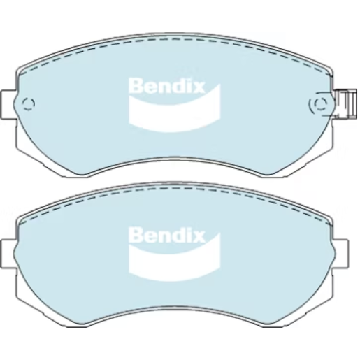 Bendix Front Brake Pads - DB1148GCT