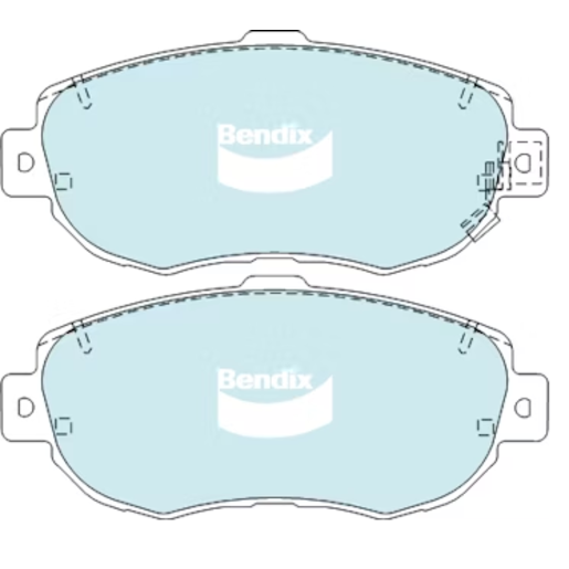 Bendix Front Brake Pads - DB1395GCT