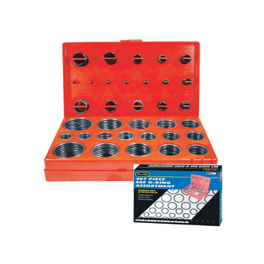 Pro-Kit O Ring Assortment SAE 407 pcs. - RG2800