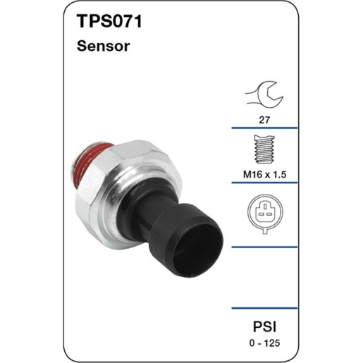 Tridon Oil Pressure Senders & Sensors (ECU Control) - TPS071