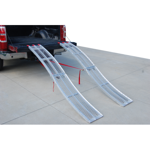 Down A Rough Ramp Rough Country Aluminium Dual Arch Loading Ramp 340kg Each One Ramp Only ...