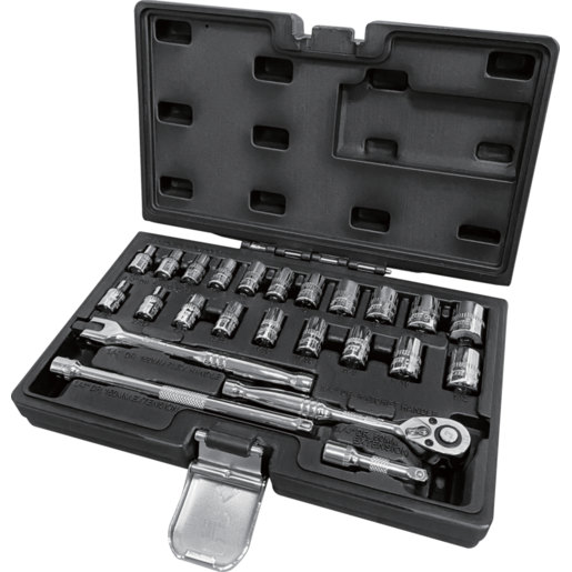 Chicane 1/4" Drive Socket Set 24 Piece - TO33359