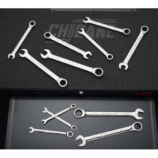 Chicane Metric Ratchet Spanner 12 Pieces - CH6028