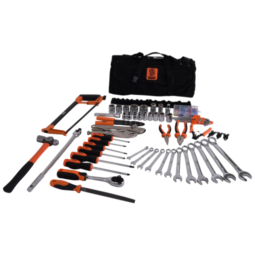 Rough Country 4x4 Tool Roll Set 157pcs Heavy Duty Automotive Tool Kit CRV Steel