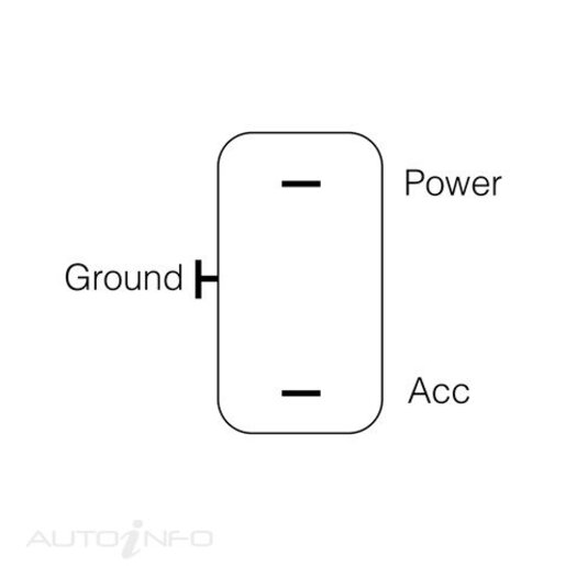 Narva Illuminated Off/On Push-Pull Switch