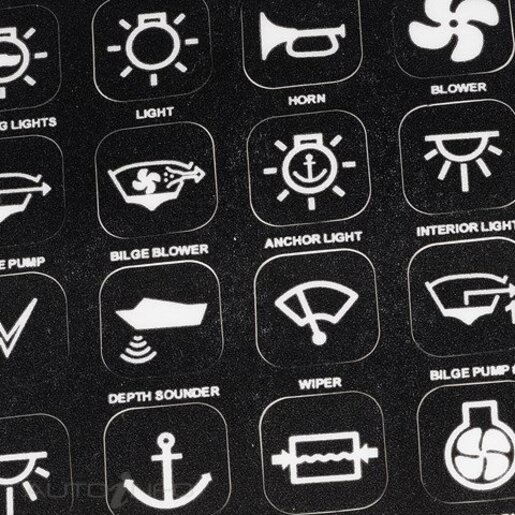 Narva 10-Way Standard ATS Blade Fuse Block - 54435