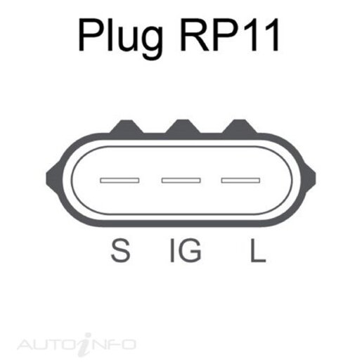 JAS Oceania Alternator 12V 90A - ANJ014