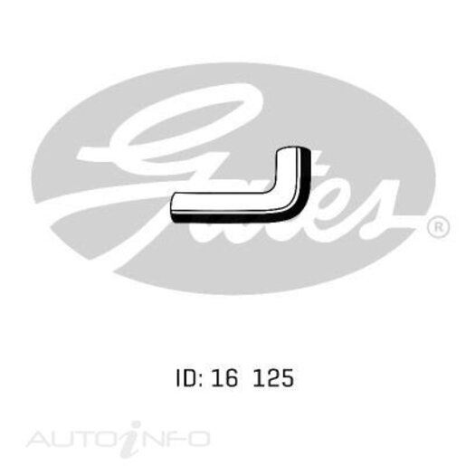 Gates Radiator Hose - 02-1010