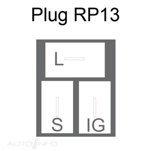 JAS Oceania Alternator 12V 80A - ANJ021