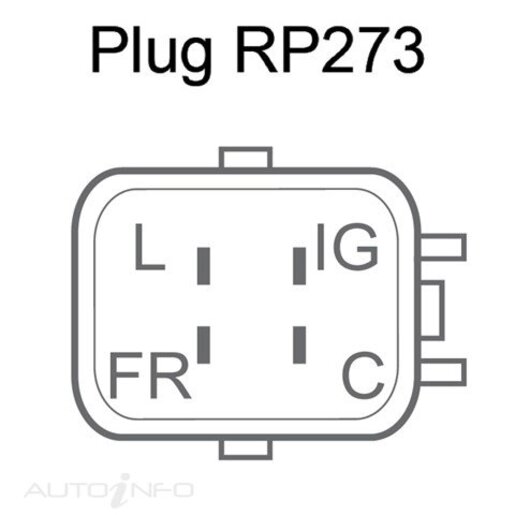 JAS Oceania Alternator 12V 130A - ANJ295