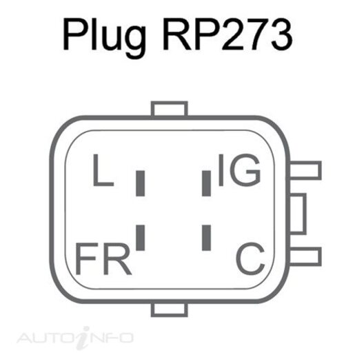 JAS Oceania Alternator 12V 130A - ANJ295