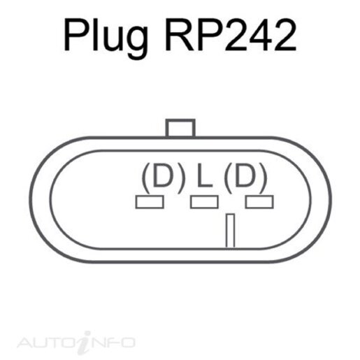JAS Oceania Alternator 12V 85A - ANV022