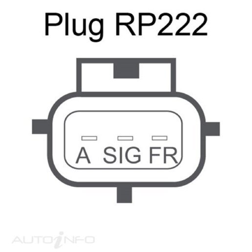 JAS Oceania Alternator 12V 105A - ANA023