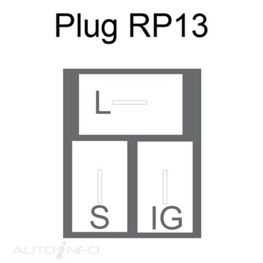 JAS Oceania Alternator 12V 60A - ANJ019