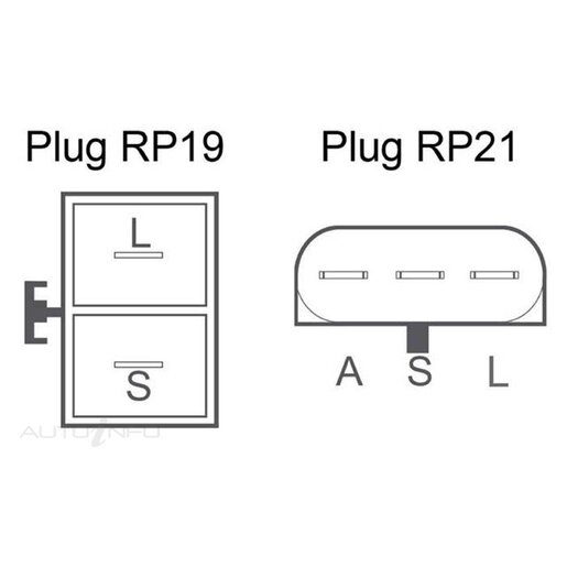 JAS Oceania Alternator 12V 80A - ARJ202