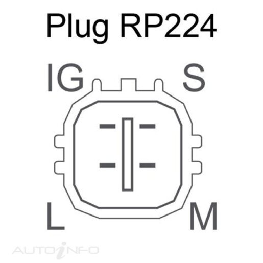 JAS Oceania Alternator 12V 130A - ANJ216