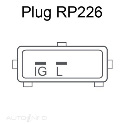 JAS Oceania Alternator 12V 120A - ANV020GQ