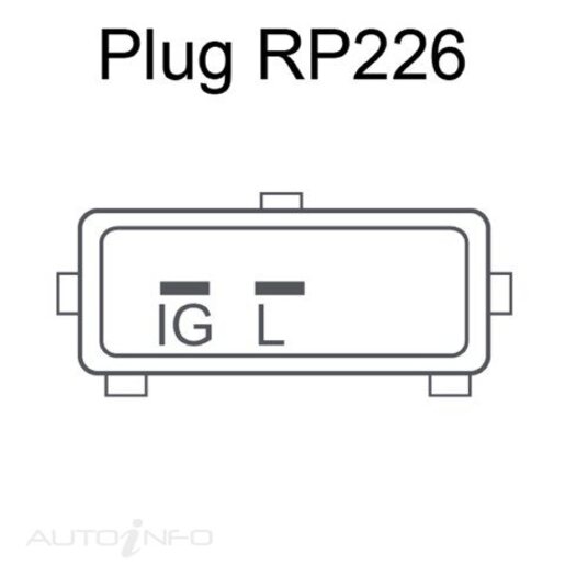 JAS Oceania Alternator 12V 120A - ANV020GQ