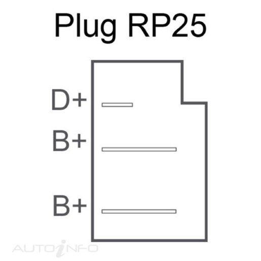 JAS Oceania Alternator 12V 70A - ANL300GQ