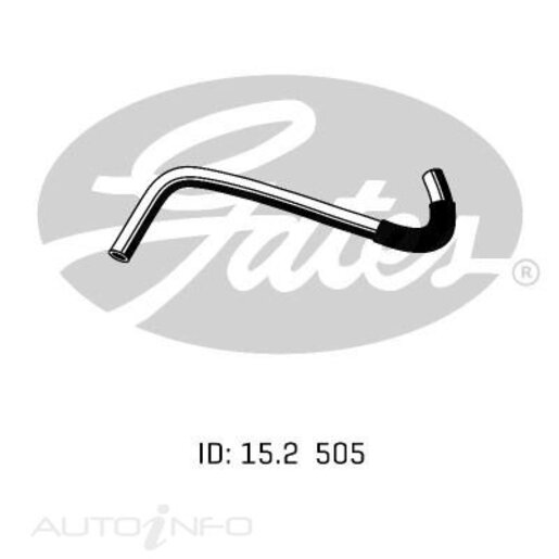 Gates Heater Hose - 02-1086